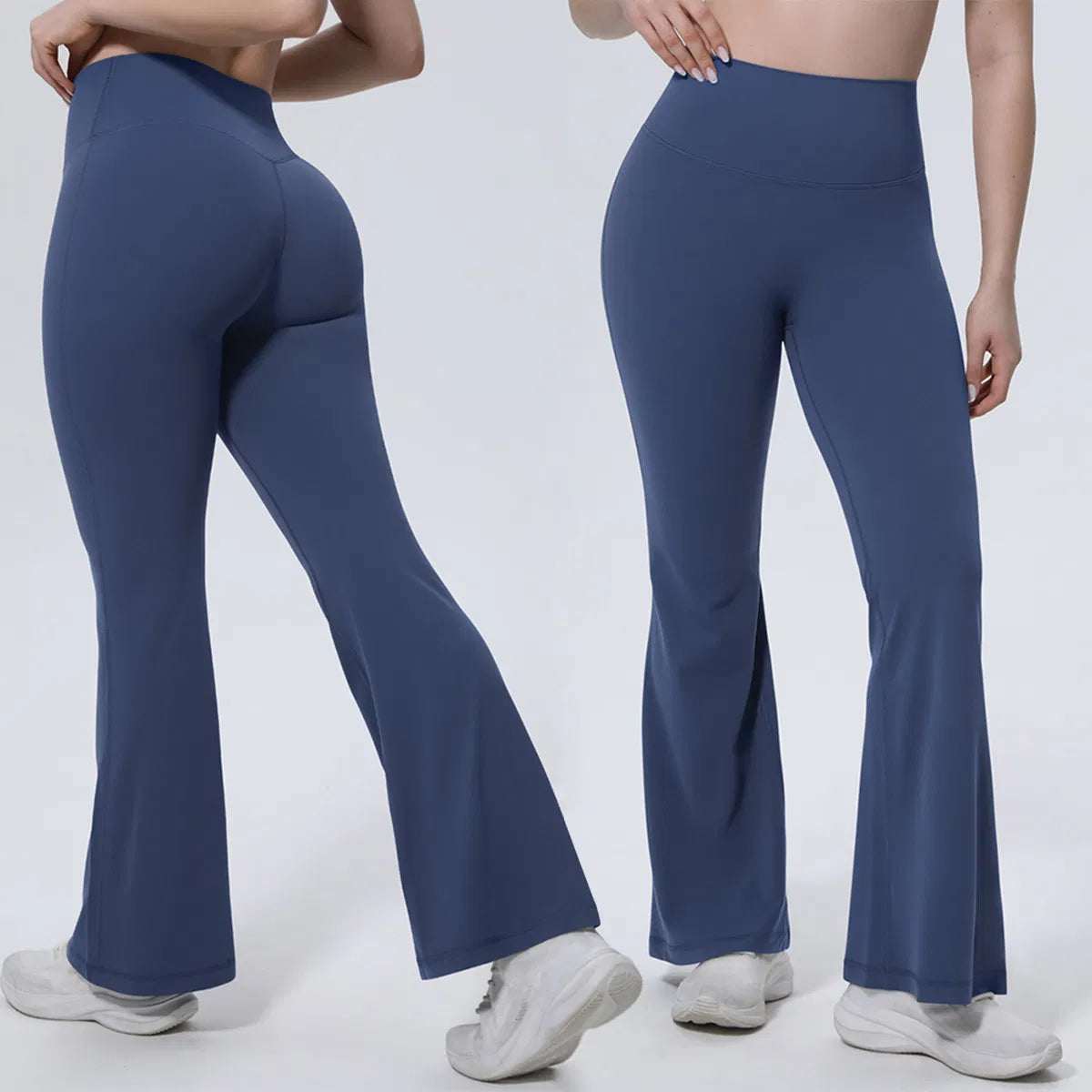 ハイライズ フレアストレッチパンツ メイン