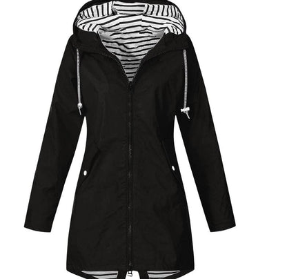 ロングライン ライトレインコート ディテール