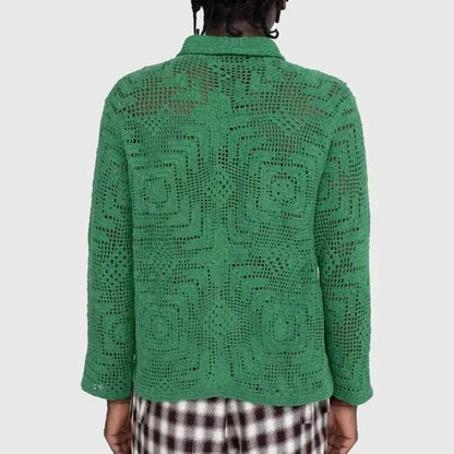 ニット ボタンアップオーバーシャツ 商品画像 2