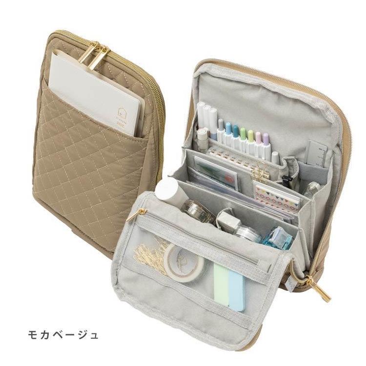 Standing Planner & Pen Pouch M | Mocha Beige
