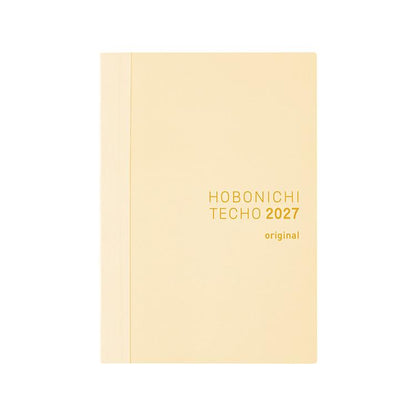 2027 English Original Planner | A6, Monday Start