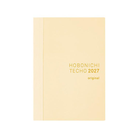 2027 English Original Planner | A6, Monday Start