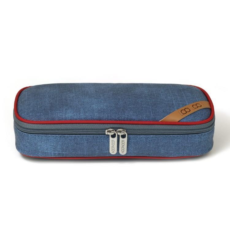 Jeans 672 Pen Case | Indigo Blue — detail
