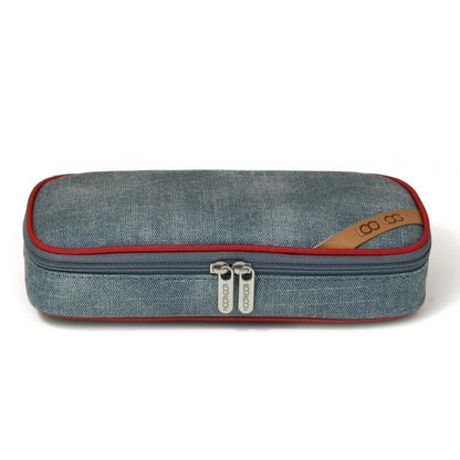 Jeans 672 Pen Case | Vintage Blue — detail