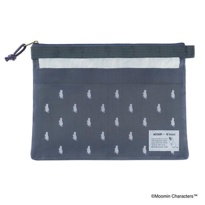 Moomin Mesh Carry Pouch | Navy / Moominpappa